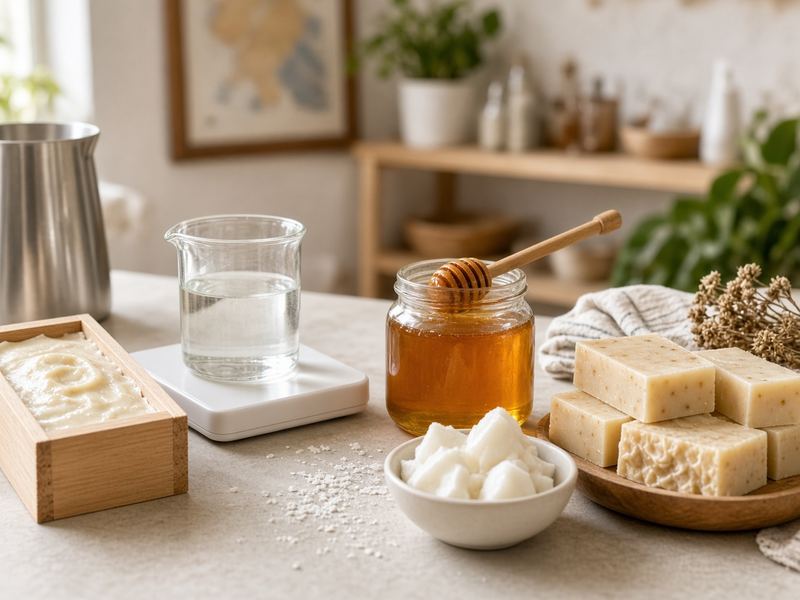 Milk & honey at Bright Horizon Soap Atelier